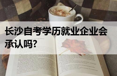 长沙自考学历就业企业会承认吗?