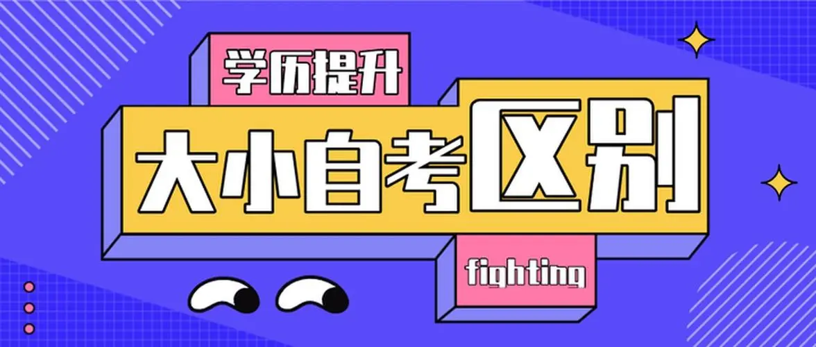 大自考和小自考有什么不同